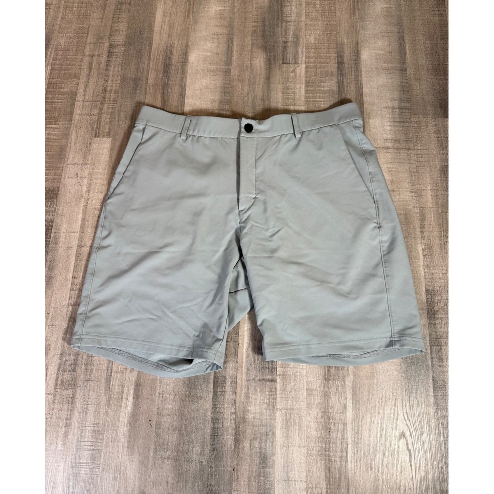 UNRL Golf Performance Shorts Mens XL 37-39 Light Grey 8.5 Inch Inseam Stretch